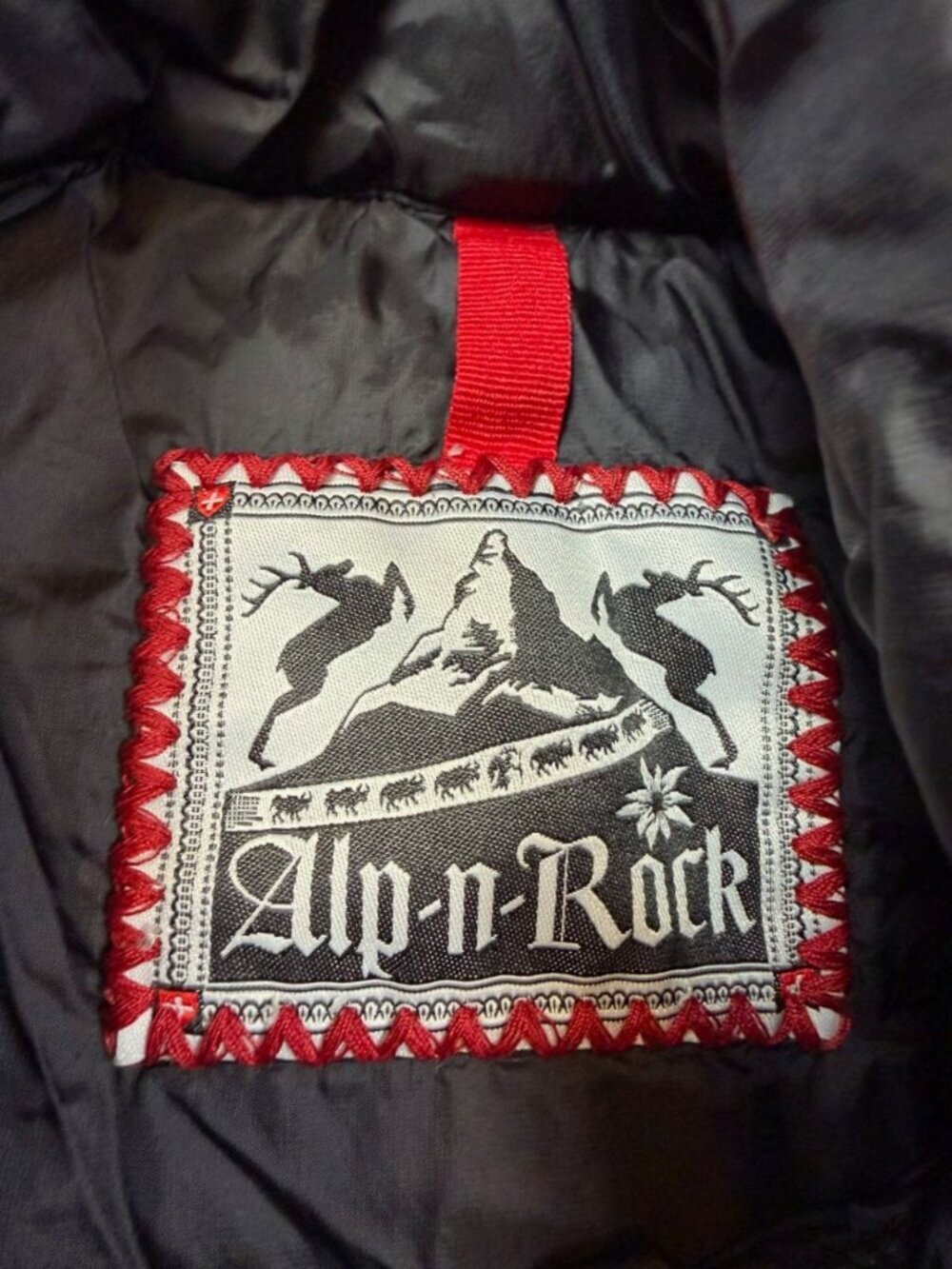Alp N Rock Quilted Puffer Vest Women’s Size 2 Gray Hooded Zip Winter Apres Ski - Picture 2 of 6